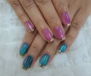 ネイル 河野ちえ (雑誌掲載サロン)のネイルデザイン