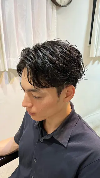 メンズ メンズ指名No.1/ パーマ特化/白木壱崇のヘアスタイル