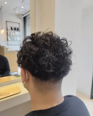 メンズ パーマ Fucai tomocoのヘアスタイル