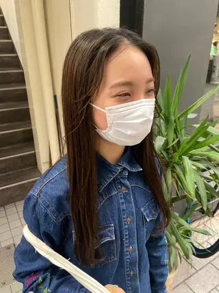 ロング nico🏁 rihoのヘアスタイル