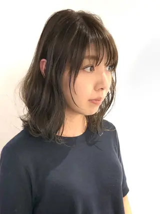 ミディアム 🧸🤍船橋/ボブ /toto.Momoのヘアスタイル