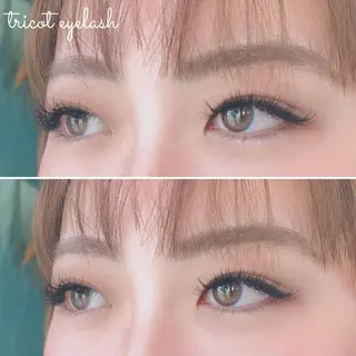 マツエク・マツパ tricot 藤元のマツエク・マツパデザイン