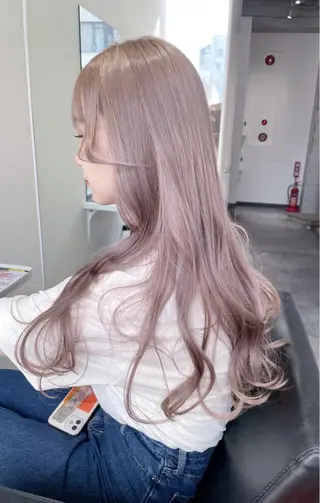 ロング カラー risako🇰🇷 韓国ヘア/レイヤーのヘアスタイル