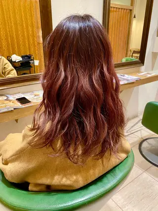 ロング カラー 美容室Natural Spot所属・鈴木 暁斗のヘアスタイル