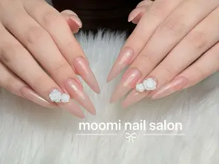 ロング Moomi あずりのネイルデザイン