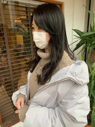 ロング カラー ヘアアレンジ 中津/柔らかカラー/ ナガオ　イズミのヘアスタイル