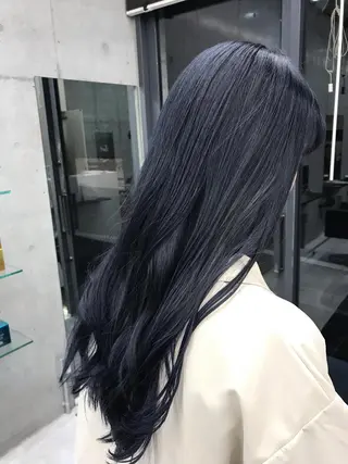 ロング 横山 奈央のヘアスタイル
