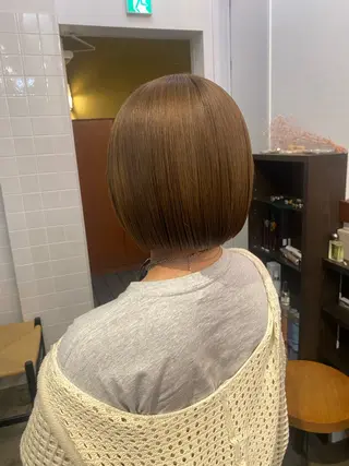 ショート 似合わせカット カラー🪿 moeのヘアスタイル