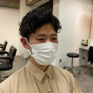 パーマ メンズ 【似合わせ、垢抜け ヘア】KAEDEのヘアスタイル