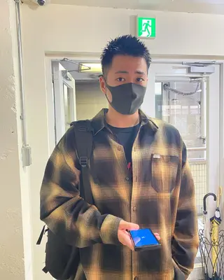 メンズ パーマ美容師 hanaのヘアスタイル