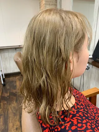 ミディアム カラー est hair Ameri 松戸西口店所属・est  店長 ✂︎高橋✂︎のヘアスタイル