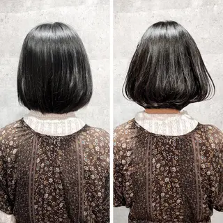 ミディアム カラー ヘアアレンジ 女性が憧れる ショート/角田愛和のヘアスタイル