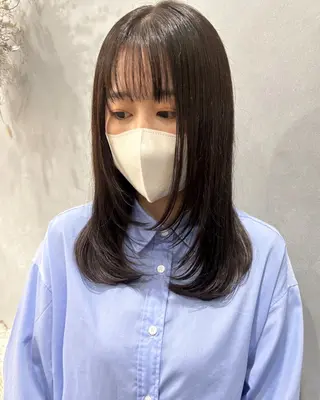 ロング mue by ameiro所属・豊中カットモデル🎀 kaedeのヘアスタイル