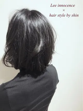 ミディアム カラー パーマ カラー/髪質改善スペ シャリスト宮本　伸一のヘアスタイル