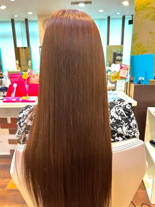 ロング タニモト ミユキのヘアスタイル