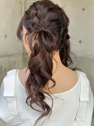 ヘアアレンジ アトリエシエンナ所属・ユカ yのヘアスタイル