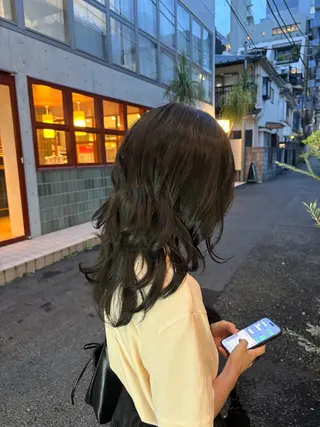 ミディアム カラー SHO 👻原宿 /艶カラーのヘアスタイル