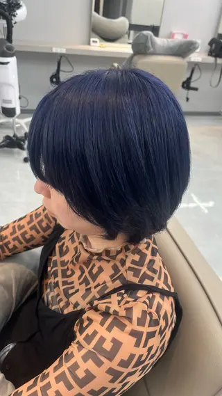 ショート 💋艶髪縮毛/ カラー💋まいのヘアスタイル