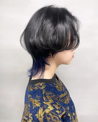 ミディアム 柏 ウルフ/レイヤー 田中佐和🐺のヘアスタイル