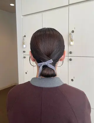 ミディアム ヘアアレンジ 横浜アレンジ/メンズ カット/yuukaのヘアスタイル