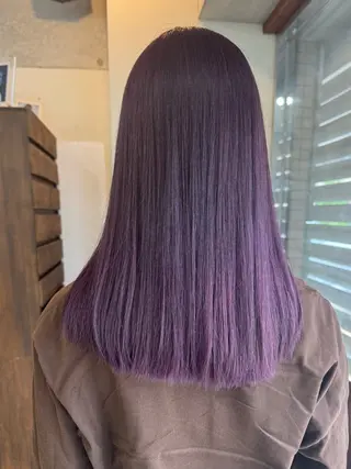 セミロング カラー life nanakoのヘアスタイル