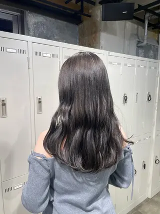 カラー 🤍ベージュ/透明感 韓国ヘア/まりん🤍のヘアスタイル