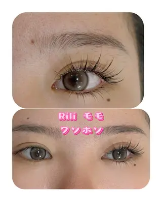 マツエク・マツパ Rili 新大久保のマツエク・マツパデザイン