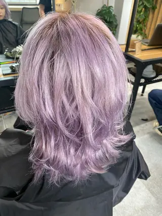 ミディアム maison所属・いがらし ふうらのヘアスタイル