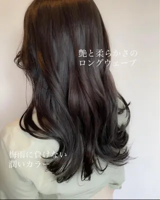 ロング カラー ヘアアレンジ topstylist 芳賀みなみのヘアスタイル