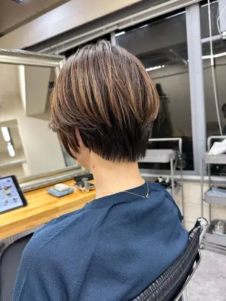 ショート warme所属・メンズパーマ メンズ特化ryoのヘアスタイル