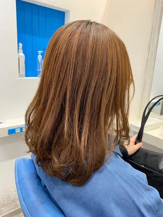 ミディアム カラー uros.所属・メンズパーマ/ エクステ🌞セナのヘアスタイル