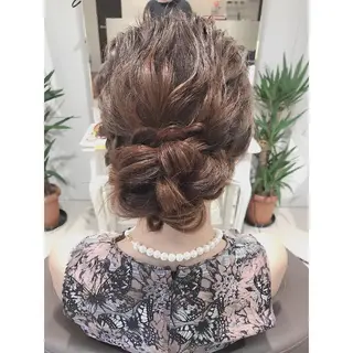 ヘアアレンジ なかにし まゆみのヘアスタイル