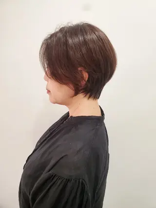 ショート 齋藤 愛美のヘアスタイル