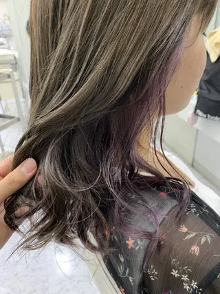 セミロング 倉持 龍歩のヘアスタイル