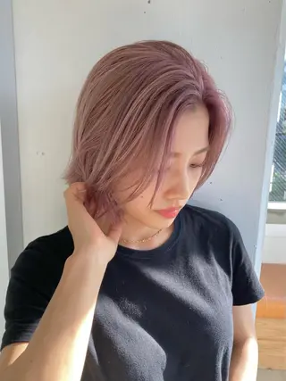 カラー 🌿似合わせブリーチ 松本朋幸🌿のヘアスタイル