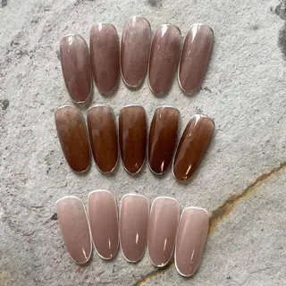 ネイル Ray. ／綺麗目ニュアンスのネイルデザイン