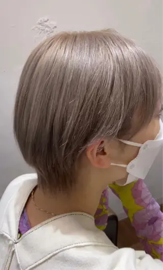 カラー 渋谷/メンズパーマ/ ミディアム/田代昂平のヘアスタイル