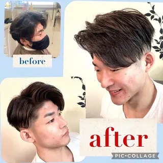 メンズ ナガハマ美容室所属・ナガハマ ミカのヘアスタイル