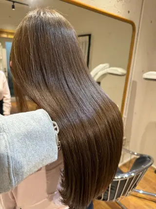 セミロング ［パサつき改善］＊ 髪質改善ケアサロン＊のヘアスタイル