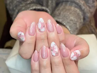 ショート カラー ネイル ネイルサロン リリーブランシュ所属・森 瑞紀のネイルデザイン