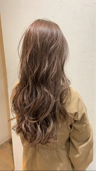 ロング カラー 艶質改善/縮毛矯正 ササキナツミのヘアスタイル