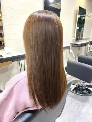 ロング カラー unpeu hair 二条所属・先着1名様限定 カット無料のヘアスタイル