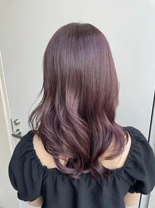 セミロング カラー まつげ兼任しもさこ 🌟レイヤー得意のヘアスタイル