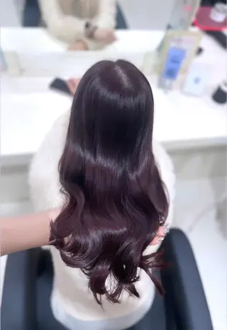 ロング 🎀淡めモテカラー WAKANA🎀のヘアスタイル