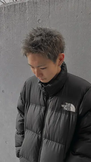 ショート ＆g share salon_アンジーシェアサロン仙台所属・【メンズパーマ特化】 リュウのヘアスタイル