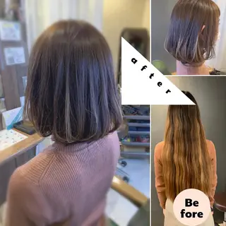 ミディアム ✨縮毛矯正✨髪質改善 ナカシマ ユミのヘアスタイル