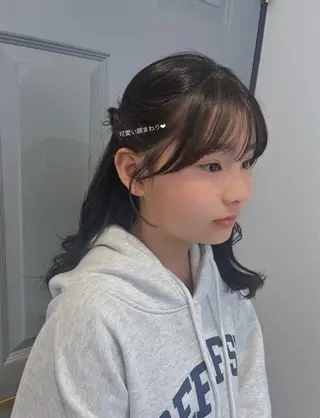 ロング 緒方 つばさのヘアスタイル