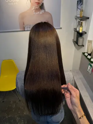 ロング 縮毛矯正/レイヤー カット⭐️SHOTAのヘアスタイル