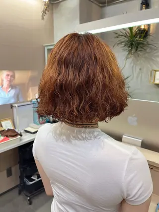 ショート パーマ MIES amane(アマネ)のヘアスタイル