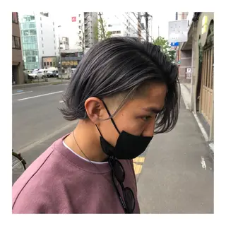 カラー メンズ メンズパーマ 次元のヘアスタイル